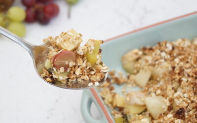 Fruitsalade crumble